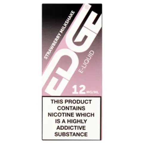 Edge E-Liquid 12mg/ml Strawberry Milkshake 10ml