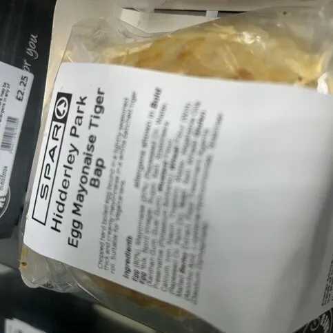 Egg Mayoniase Filled Tiger Batch Roll