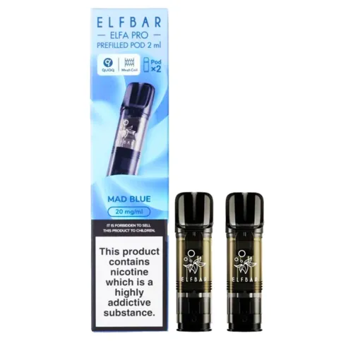Elfa Pro Prefilled Pods 2 Pack Mad Blue