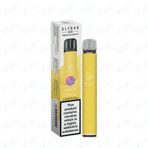 Elf Bar 600 Prefilled Pod Kit - Banana Ice