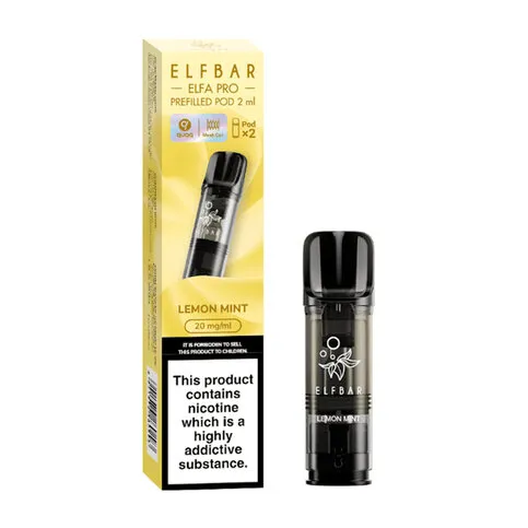 Elf Bar Elfa Pro Prefilled Pod Lemon Mint