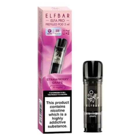 Elf Bar Elfa Pro Prefilled Pod Strawberry Grape