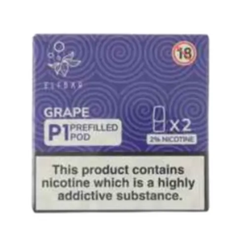 Elf Bar Grape P1 Pre-filled Pod x2