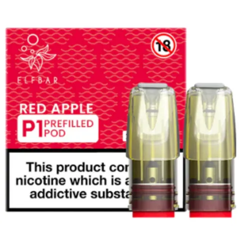 Elf Bar P1 Prefilled Pods Red Apple