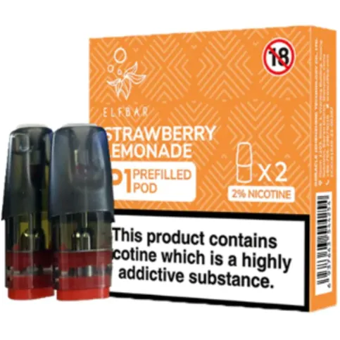 Elf Bar P1 Prefilled Pods Strawberry Lemonade 2 Pack