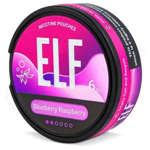Elf Blueberry Raspberry Nicotine Pouches