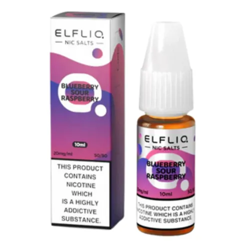 Elf Nic Salts Blueberry Sour Raspberry 5mg 10ml