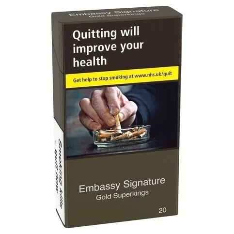 Embassy Signature Gold Superkings 20 Cigarettes