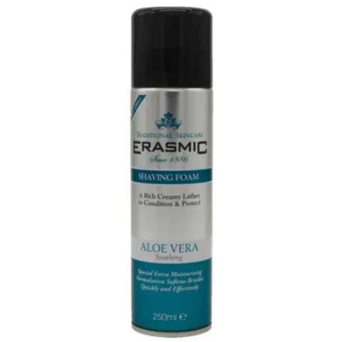 Erasmic Aloe Vera Soothing Shaving Foam 250ml