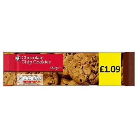 ES Choc Chip Cookies £1.09 150g