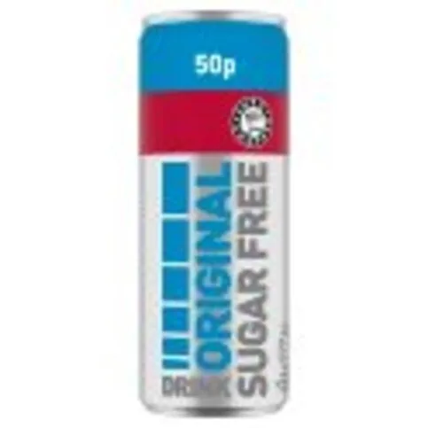Euro Shopper Energy Sugarfree 250ml