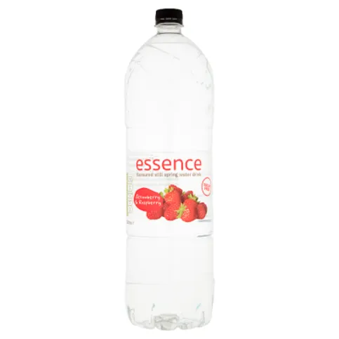 Essence Strawberry Raspberry Flavoured Still Spring Water Drink 2L
