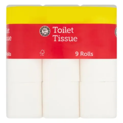 Euro Shopper Toilet Roll 9 Rolls