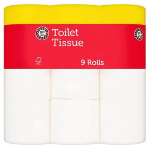 Euro Shopper Euro Shopper Toilet Tissue 9 Pack