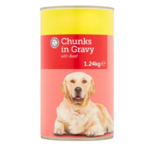 Euro Shopper Chunks In Gravy 1.24kg