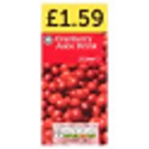 Euro Shopper Cranberry Juice 1L