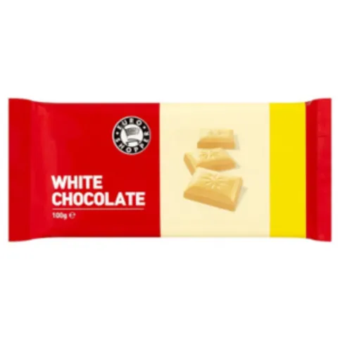Euro Shopper White Chocolate 100g