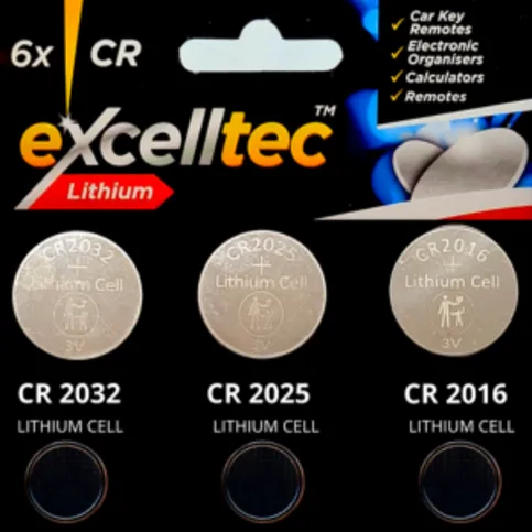 Excelltec Lithium 6x CR Battery
