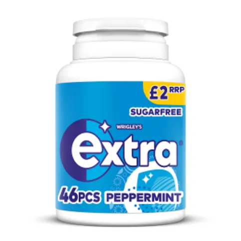 Extra Peppermint Chewing Gum 46 Pieces 64g