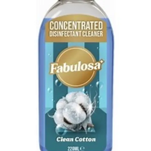 Fabulosa Concentrated Disinfectant Cleaner 220 ml - Clean Cotton