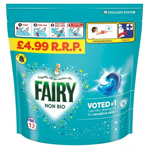 Fairy Laundry Detergent Liquid Pod Regular 12s
