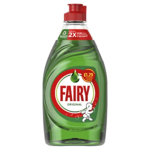 Fairy Original Washing Up Liquid Green with LiftAction 383ml
