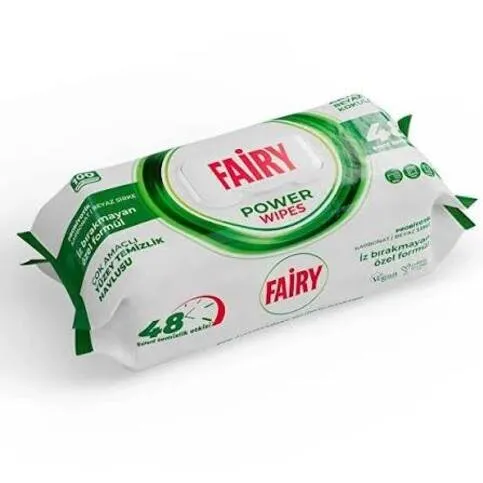 Fairy Wipes Lemon Wipes 100 pack