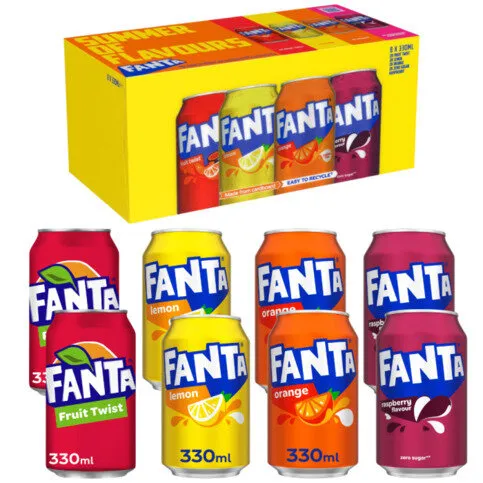 Fanta Variety 8pk