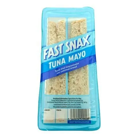 Fast Snax Tuna Mayo Sandwich 140g