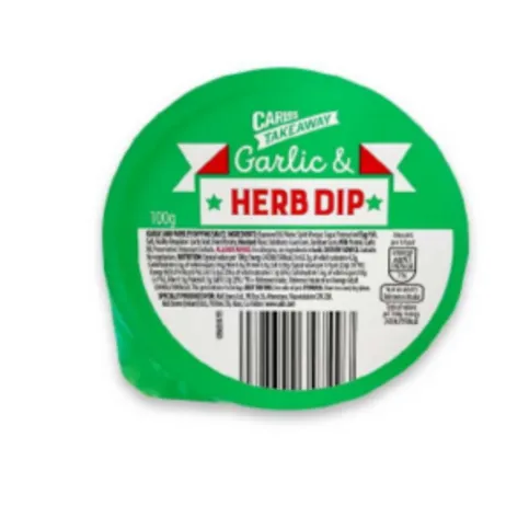 Fast & Tasty Takeaway Garlic & Herb Dip 90g