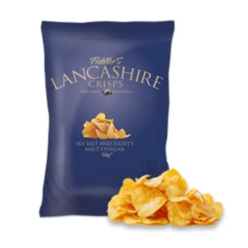 Fiddlers Lancashire Crisps Salt & Vinegar 150g