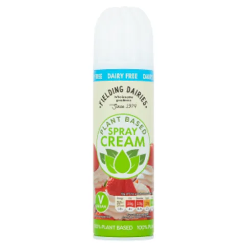 Fielding Dairies Plant Based Spray Cream 250g