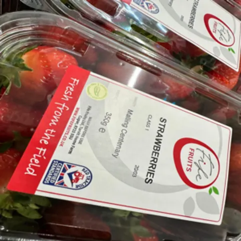Fife fruit Strawberries - 350g