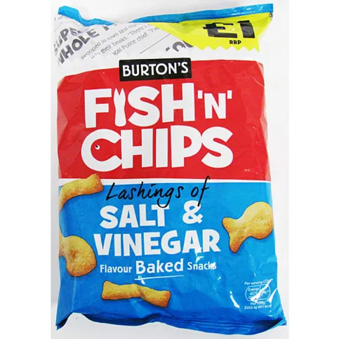 Burtons Fish & Chips 110g