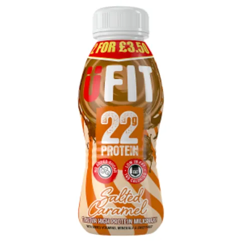 ÜFIT Salted Caramel Flavour High Protein Milkshake 310ml