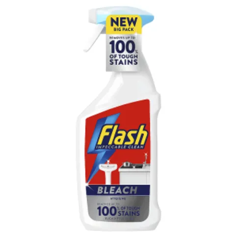 Flash Multi Purpose Bleach Cleaning Spray For Hard Surfaces 500ml