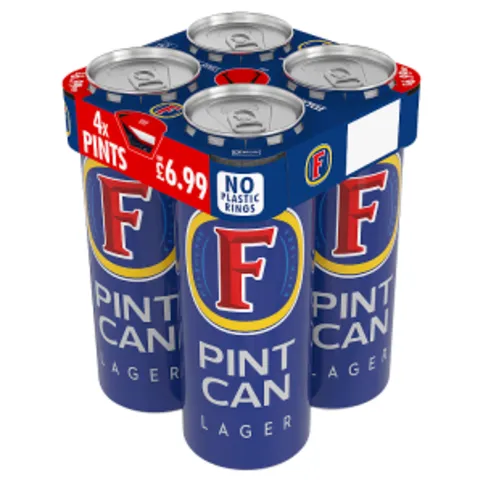 Foster's 4 x 568ml Pints
