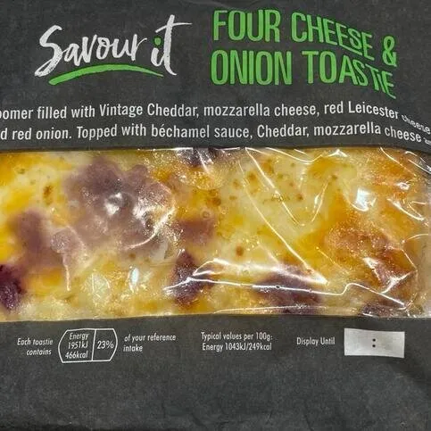 Four Cheese And Onion Toastie
