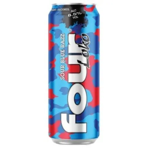Four Loko Sour Blue Razz 500ml