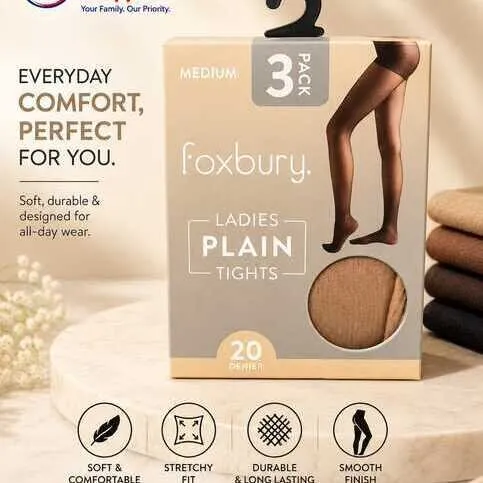 Foxbury Ladies  Tights Nude M