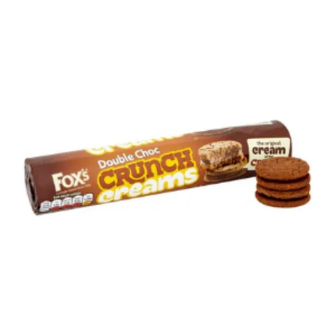 Fox's Chocolate & Cream Crunch Creams 230g