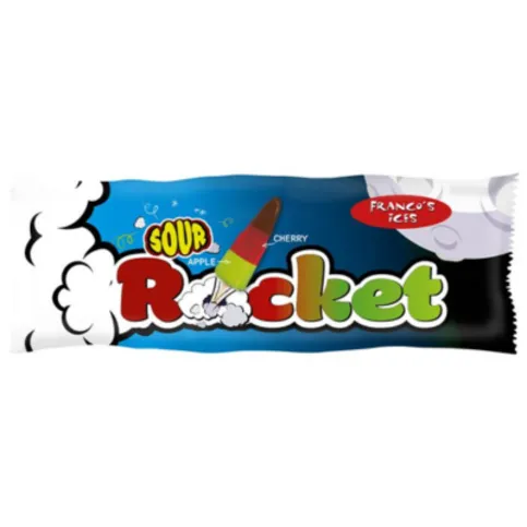 Francos Ice Sour Rocket Lolly 70ml