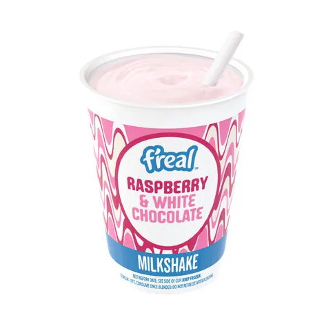 F'real Raspberry & White Chocolate Milkshake 250g
