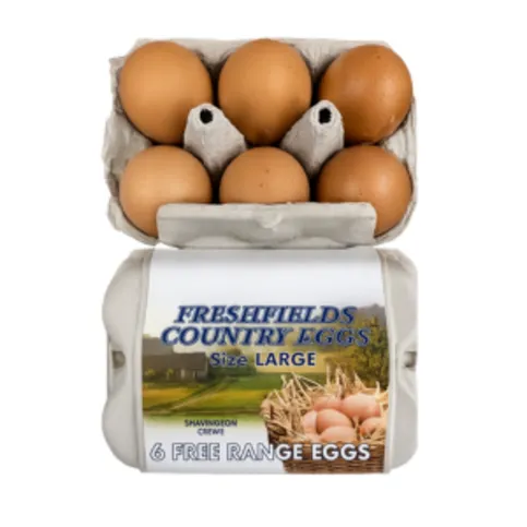 Freshfields Free Range Large 6 Eggs