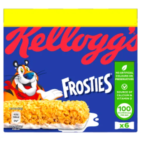 Kellogg's Frosties Cereal Bars 6 x 25g