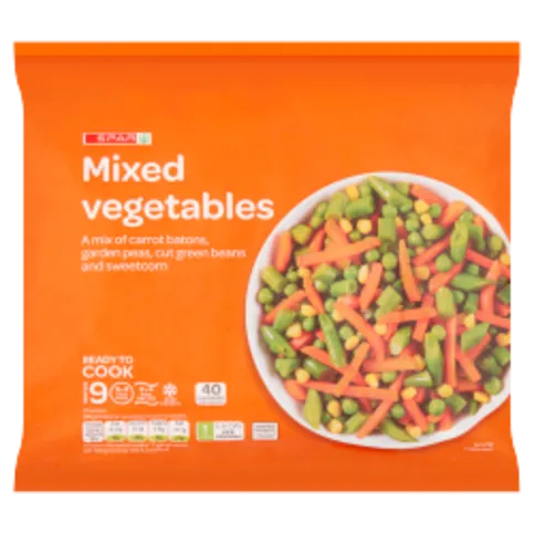 FROZEN: SPAR MIXED VEGETABLES 750G