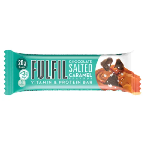 Fulfil Chocolate Salted Caramel Flavour Vitamin & Protein Bar 55g