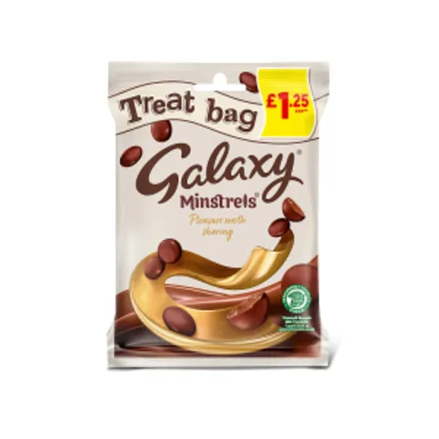 Galaxy Minstrels Milk Chocolate Buttons Treat Bag 80g