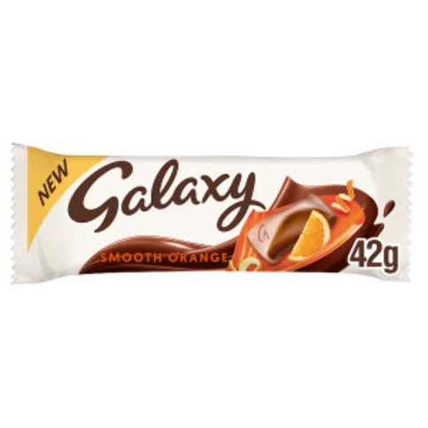 Galaxy Orange Milk Chocolate Snack Bar 42g