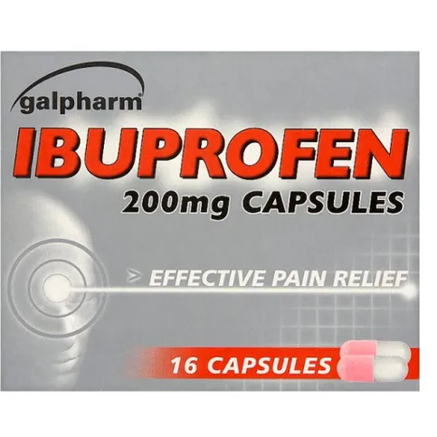 Galpharm Ibuprofen 200mg Capsules